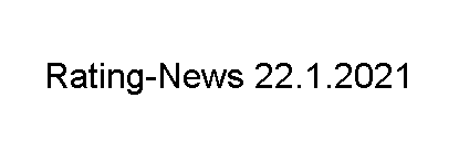 Rating-News 22.1.2021